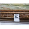 Image 2 : Framed Oil On Canvas Tropical Coutryside - Signed Hale - 30  X  36