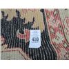 Image 2 : Maroon Black Trim Approx. 6'  X  9'  Area Rug