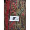 Image 2 : Persian Red/Tan Area Rug - 5'  X  5'