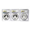 Image 8 : 2020 China 10 Yuan Silver Panda (3) Coin Set PCGS MS70 Shanghai Mint w/COA
