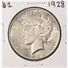 Image 1 : 1928 $1 Peace Silver Dollar Coin