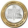 Image 4 : .999 Silver Four Queens Casino Hotel Las Vegas $10 Limited Edition Gaming Token