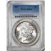 Image 1 : 1887 $1 Morgan Silver Dollar Coin PCGS MS64