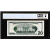 Image 2 : 1996 $20 Federal Reserve Note Ink Smear & Insufficient Color Error PCGS Gem Unc 66PPQ