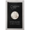 Image 2 : 1884-CC $1 Morgan Silver Dollar Coin GSA Hoard Uncirculated w/Box & COA