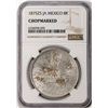 Image 1 : 1875ZS JA Mexico 8 Reales Silver Coin NGC Chopmarked