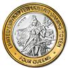 Image 2 : .999 Silver Four Queens Casino Hotel Las Vegas $10 Limited Edition Gaming Token