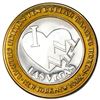 Image 1 : .999 Silver New York New York Casino Las Vegas $10 Limited Edition Gaming Token