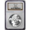 Image 1 : 1881-S $1 Morgan Silver Dollar Coin NGC MS63