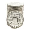 Image 2 : Roll of (20) Brilliant Uncirculated 1963 Franklin Half Dollar Coins