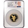 Image 1 : 2023P Australia $8 Wedge-Tailed Eagle HR 5 oz Silver Gilt Coin NGC PF70 UC FDOI
