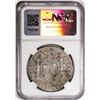 Image 2 : 1781MO FF Mexico 8 Reales Silver Coin NGC Fine Details Chopmarked