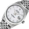 Image 3 : Rolex Mens Stainless Steel Diamond Datejust Wristwatch