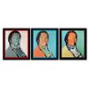 Image 1 : Andy Warhol (1928-1987) "American Indian Series 3 Piece Set " Poster