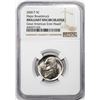 Image 1 : 2000-P Jefferson Nickel Coin Error Major Broadstruck NGC Brilliant Uncirculated
