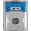 Image 1 : 1942/1-D Mercury Dime Coin ANACS EF40
