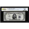 Image 1 : 1953A $5 Silver Certificate Note Fr.1656 PCGS Choice Uncirculated 64