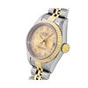 Image 3 : Rolex Ladies Two Tone Champagne Roman Datejust Wristwatch