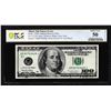 Image 1 : 1996 $100 Federal Reserve Note Minor Ink Smear Error PCGS About Unc 50 Details