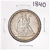 Image 1 : 1840 Seated Liberty Half Dollar Coin
