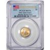 Image 1 : 2011 $5 American Gold Eagle Coin PCGS MS70 First Strike 25th Anniversary