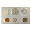 Image 2 : 1960 (5) Coin Proof Set in Cellophane