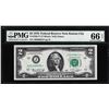 Image 1 : 1976 $2 Federal Reserve Star Note Kansas City Fr.1935-J*PMG Gem Uncirculated 66EPQ