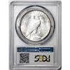 Image 2 : 1923-D $1 Peace Silver Dollar Coin PCGS MS62