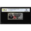 Image 1 : 1863 Fourth Issue Fifty Cents Fractional Currency Note Fr.1376 PCGS About Unc 50
