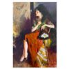 Image 1 : Pino (1939-2010) "Spanish Beauty" Limited Edition Giclee on Canvas