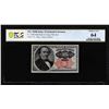Image 1 : 1874 Fifth Issue Twenty-Five Cents Fractional Currency Note Fr.1308 PCGS Choice Unc 64