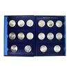 Image 3 : Complete Set of 1921-1935 $1 Peace Silver Dollar Coins in Whitman Album