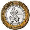 Image 1 : .999 Fine Silver Aladdin Resort & Casino Las Vegas $10 Limited Edition Gaming Token
