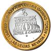 Image 4 : .999 Silver Four Queens Casino Hotel Las Vegas $10 Limited Edition Gaming Token