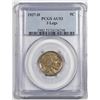 Image 2 : 1937-D 3 Legs Buffalo Nickel Cent Coin PCGS AU53