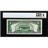 Image 2 : 1934D $5 Silver Certificate Note Fr.1654 Wide I PCGS Choice Uncirculated 64