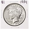 Image 1 : 1934 $1 Peace Silver Dollar Coin