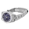 Image 4 : Rolex Ladies Stainless Steel Blue Roman Date Wristwatch