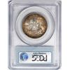 Image 2 : 1924 Huguenot Tercentenary Commemorative Half Dollar Coin PCGS MS66 Nice Toning