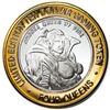 Image 1 : .999 Silver Four Queens Casino Hotel Las Vegas $10 Limited Edition Gaming Token