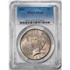 Image 1 : 1924 $1 Peace Silver Dollar Coin PCGS MS65 Nice Toning