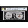 Image 1 : 1935A $1 Hawaii WWII Emergency Issue Silver Certificate Note PCGS Choice Unc 63