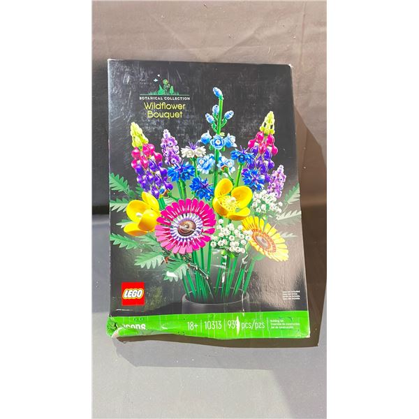 LEGO ICONS BOTANICAL COLLECTION WILDFLOWER BOUQUET BUILDING TOY 10313 (MAY BE MISSING PIECES)