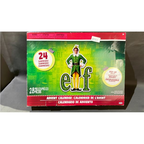 ELF 28-PC ADVENT CALENDAR WITH POP UP DISPLAY (MAY BE MISSING PIECES)