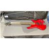 Image 2 : IBANEZ BASE GUITAR GS111105762 WITH AMP CORD & VOYAGEUR SOFT CASE