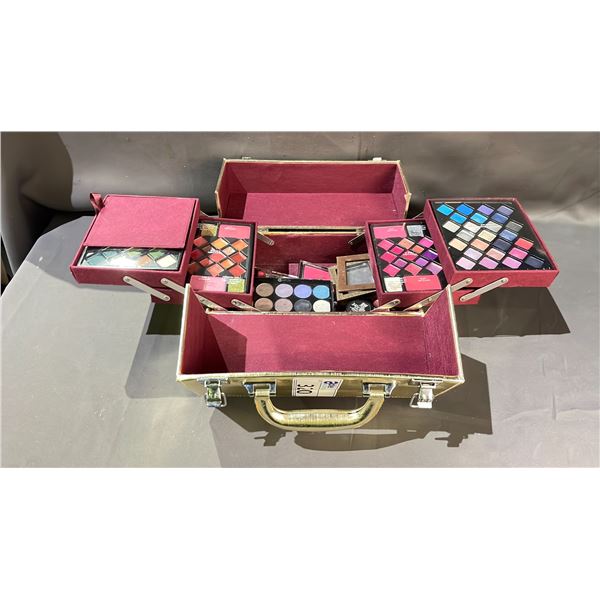 MAKEUP BOX WITH ASSORTED MAKEUP CONTENTS