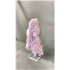 Image 2 : ROUGH AMETHYST ON STAND APPROX 7" RETAIL $200
