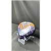 Image 2 : AMETHYST CHEVRON HEART APPROX 4.2" RETAIL $800
