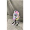Image 2 : AMETHYST TITANIUM AURA ON STAND 6" RETAIL $600