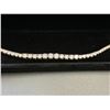Image 2 : 18K GOLD-PLATED TENNIS BRACELET 3MM  TO 6MM
